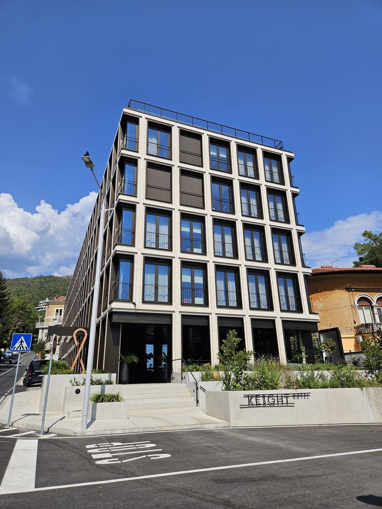 Hotel Keight u Opatiji – pročelje
